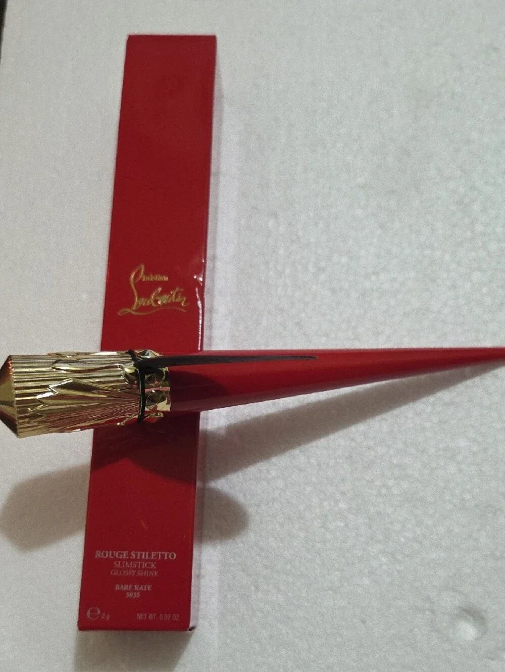 Christian Louboutin Rouge Stiletto Lipstick Bare Kate